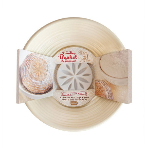 PROOFING BASKET AND EMBOSSER