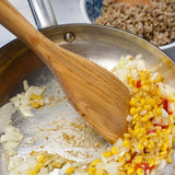 OLIVE WOOD CURVED SPOON