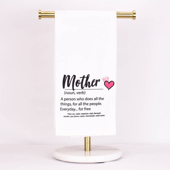 MOTHER DEFINITION HAND TOWEL
