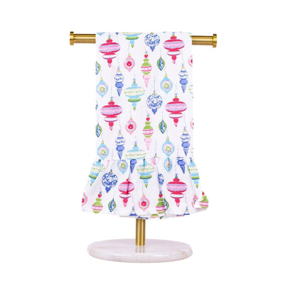 WHIMSICAL WONDERS RUFFLE HAND TOWEL