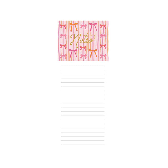 BOW NOTES MAGNETIC NOTEPAD