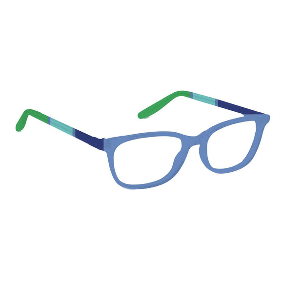 ANAMARIE READERS - BLUE COLORBLOCK by MARY SQUARE