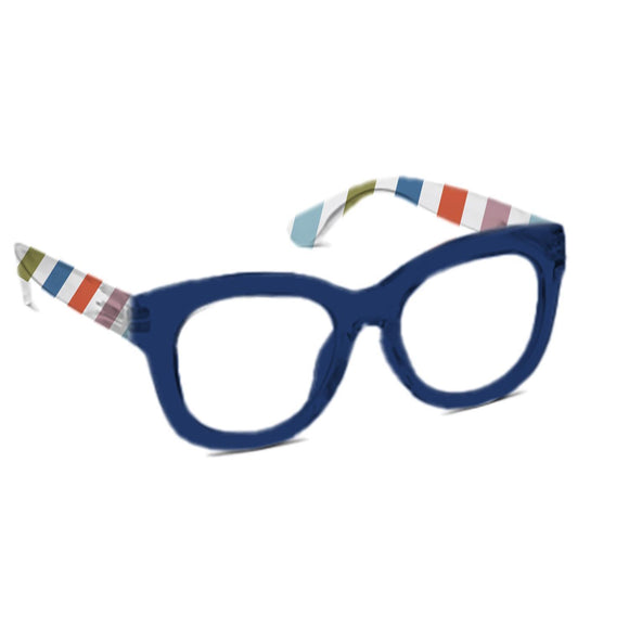 CAROLINE READERS - NAVY STRIPE BY MARY SQUARE