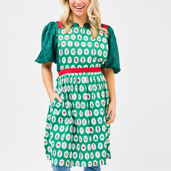 CHRISTMAS TIDINGS ADULT APRON