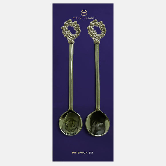 WREATH DIP SPOONS