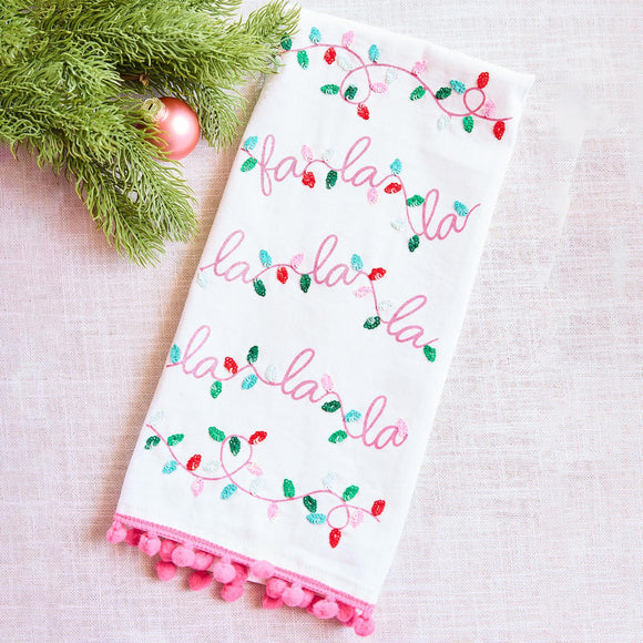FA LA LA TEA TOWEL