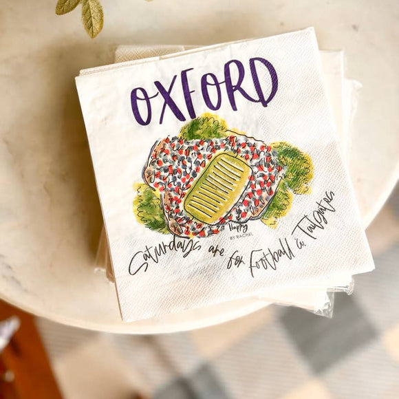 OXFORD MS TAILGATE LUNCH NAPKINS