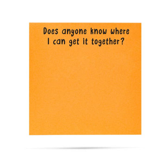 GET IT TOGETHER STICKY NOTES