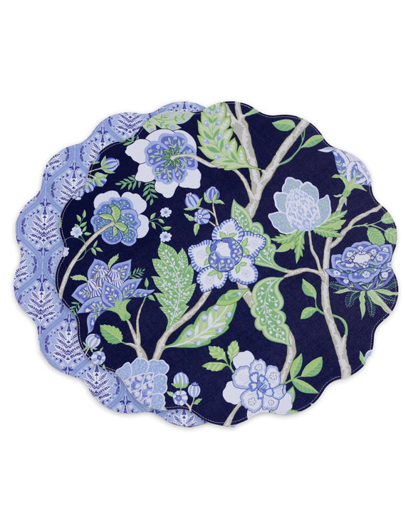 VIDA BLOOMS & BRANCHES PLACEMATS, SET OF 4