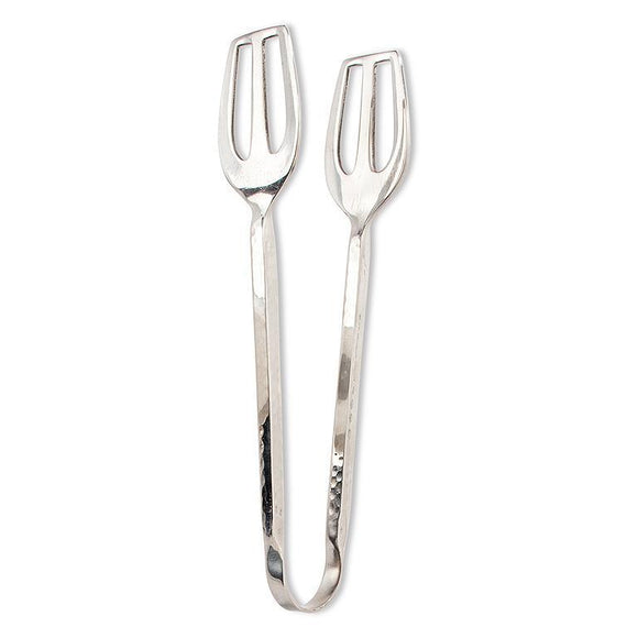 SHINY HAMMERED ALL PURPOSE TONGS, 7