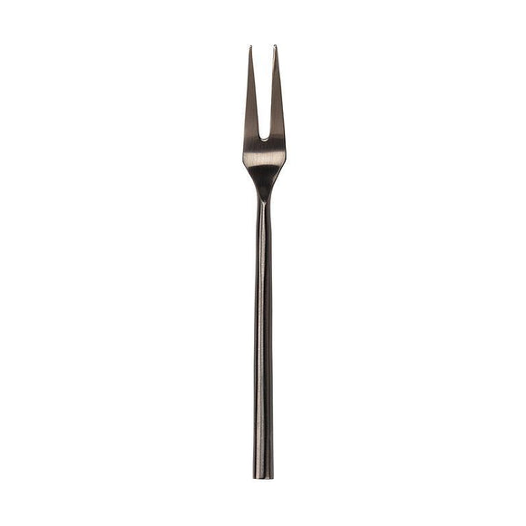 MATTE BLACK COCKTAIL FORK