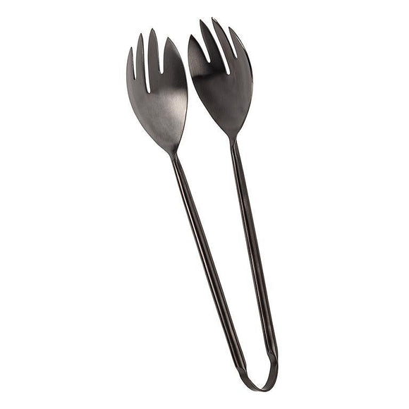 MATTE BLACK SALAD TONG, 10
