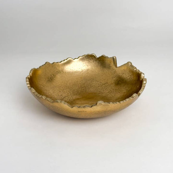 GILDED TEXTURE BOWL