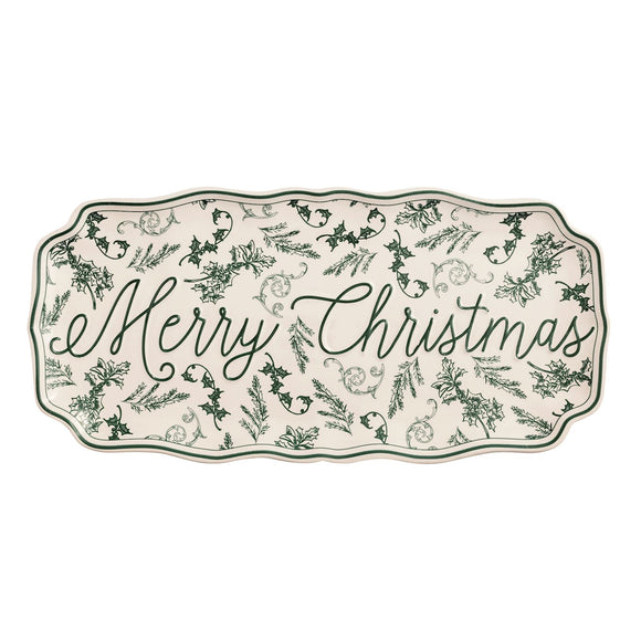 MERRY GREEN TOILE TRAY