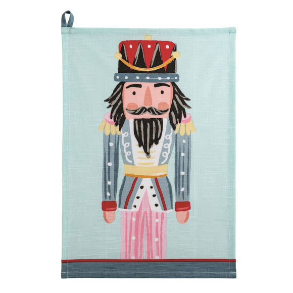 BLUE NUTCRACKER KITCHEN TOWEL