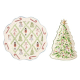WINTER WONDERLAND NESTED PLATTER SET
