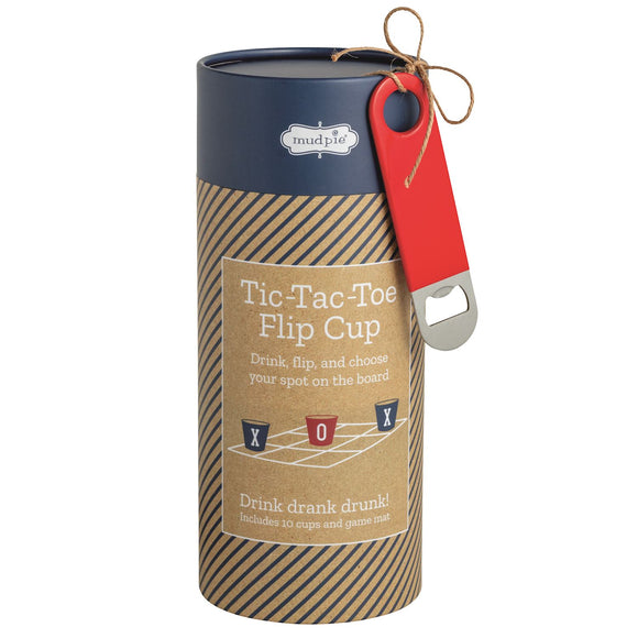 TIC-TAC-TOE FLIP CUP