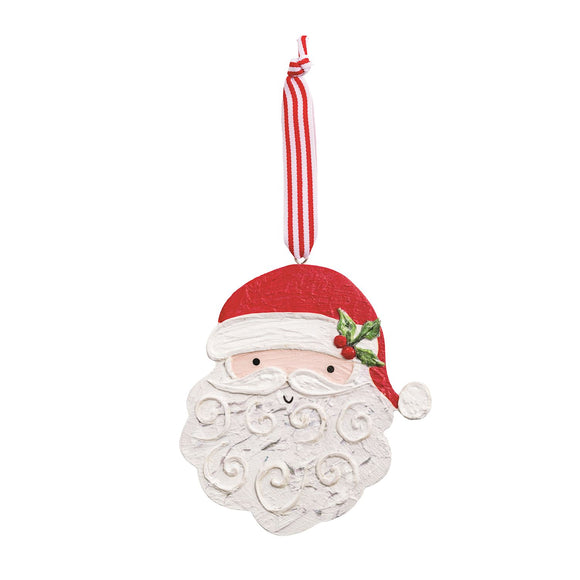 SANTA PAINTED ORNAMENT