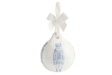 PAPER MACHE BALL ORNAMENT, ASSORTED