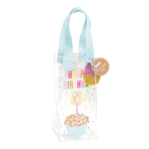 HAPPY BIRTHDAY ICE BOTTLE CARRIER