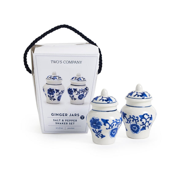 MINI GINGER JAR SALT & PEPPER SHAKER SET