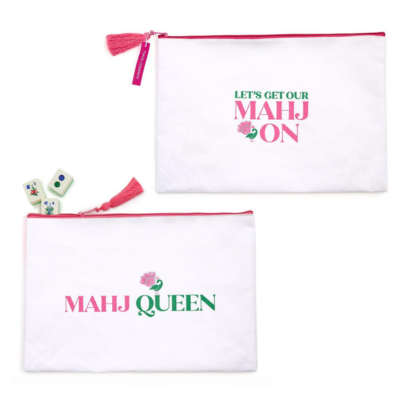 MAHJONG STORAGE AND ACCESSORY POUCH