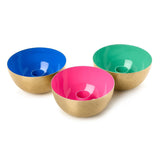 COLOR POP ENAMEL/METAL TAPER CANDLEHOLDER