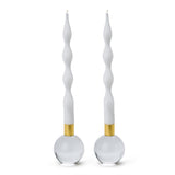CLEAR ACRYLIC TAPER CANDLEHOLDER