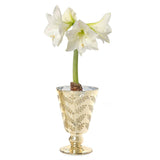 ETCHED MERCURY GLASS CANDLEHOLDER