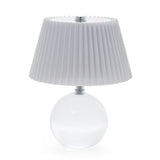 CRYSTAL GLASS LED CORDLESS TABLE LAMP