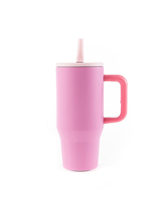 30oz COLORBLOCK TUMBLER, PINK