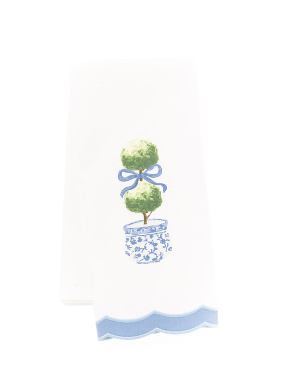 TOPIARY TEA TOWEL