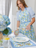 HYDRANGEA BLUE ADULT APRON