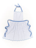 BLUE STRIPE ADULT APRON