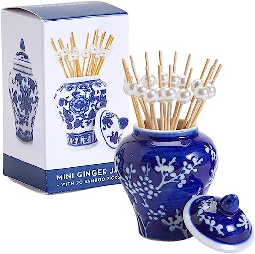 MINI GINGER JAR WITH PICKS