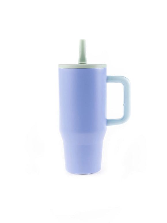 30oz COLORBLOCK TUMBLER, PERIWINKLE
