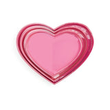 LACQUERED TWO-TONE HEART TRAY, MEDIUM