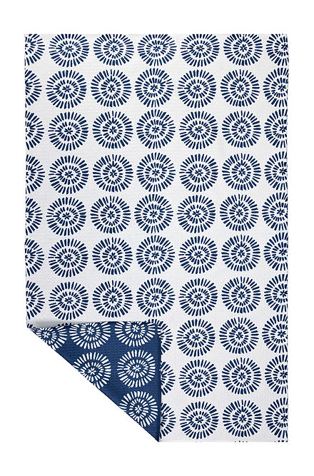 RADIAL BLUE VIBE TOWEL