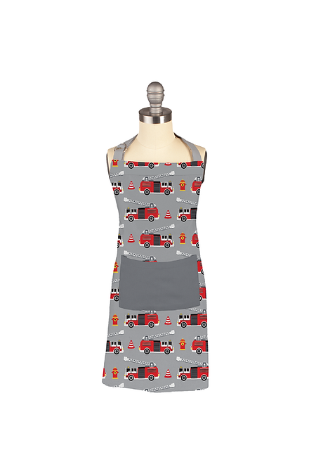 FIRETRUCK KID'S APRON
