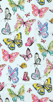 BUTTERFLY MEDLEY GUEST NAPKIN