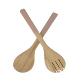 BAMBOO SMALL SALAD SERVER SET