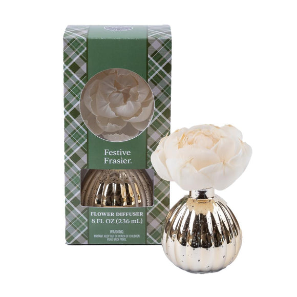 FESTIVE FRASIER GOLD FLOWER DIFFUSER