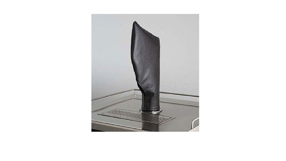 Beverage Dispenser Tower / Double Tap Head Carbon Fiber Vinyl Cover - CCTWD