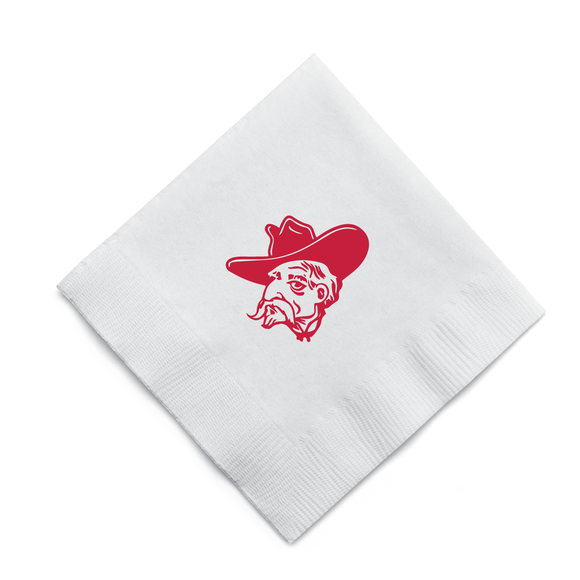 RETRO REB COCKTAIL NAPKINS
