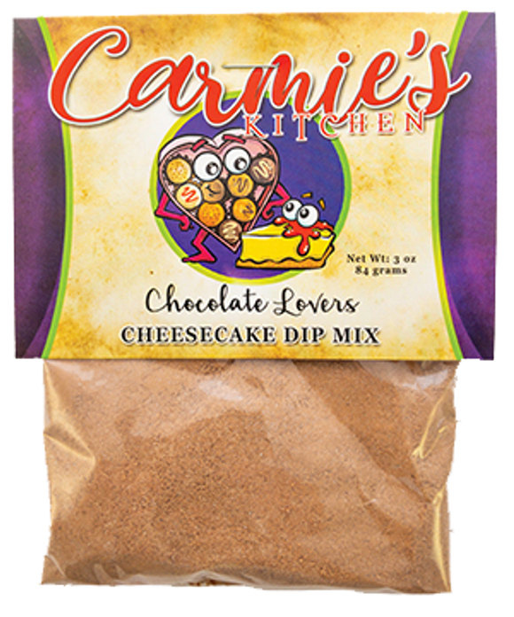 CHOCOLATE LOVERS CHEESECAKE DIP disc