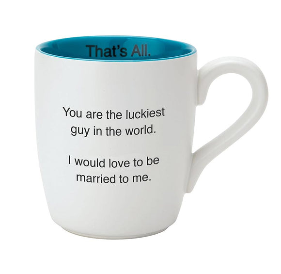 LUCKIEST GUY MUG