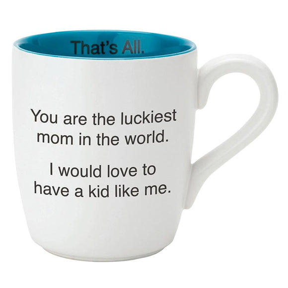 LUCKIEST MOM MUG