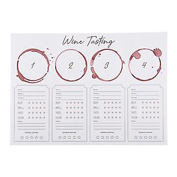 WINE TASTING PLACEMAT