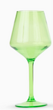 ACRYLIC STEMMED WINEGLASS, JEWEL