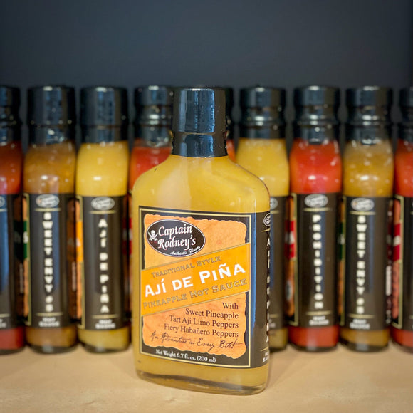 CAPTAIN RODNEY'S AHI DE PINA: PINEAPPLE HOT SAUCE